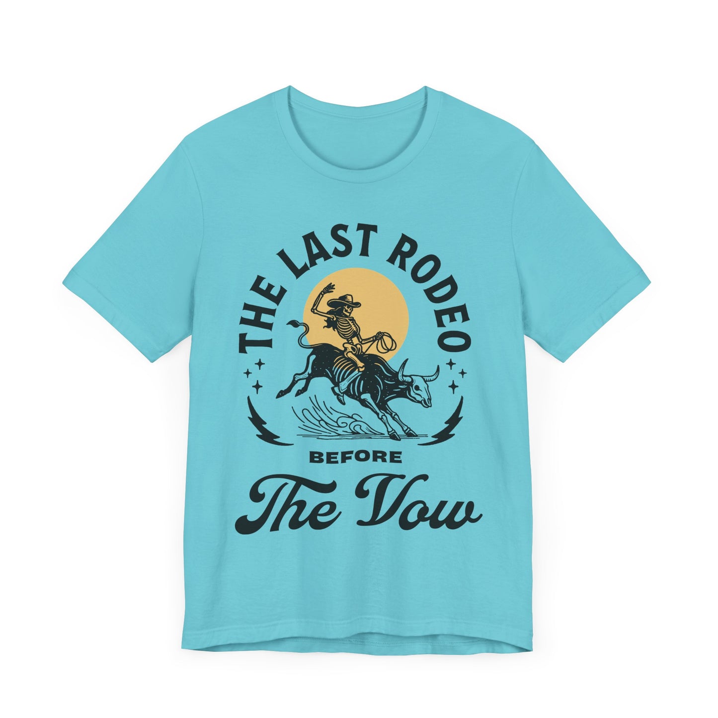 Vintage Western Last Rodeo Country Bachelorette Party T-Shirt