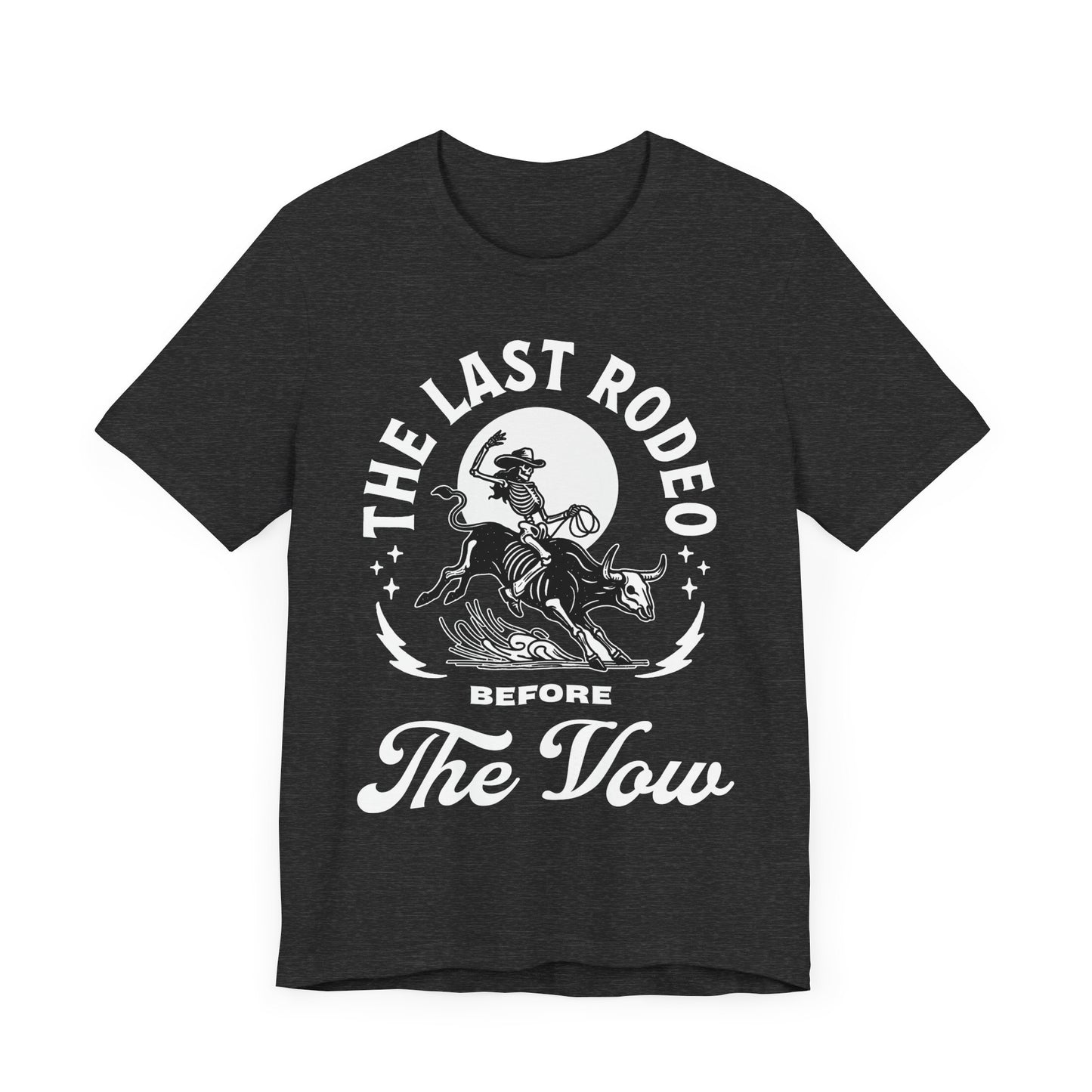 Vintage Western Last Rodeo Country Bachelorette Party T-Shirt