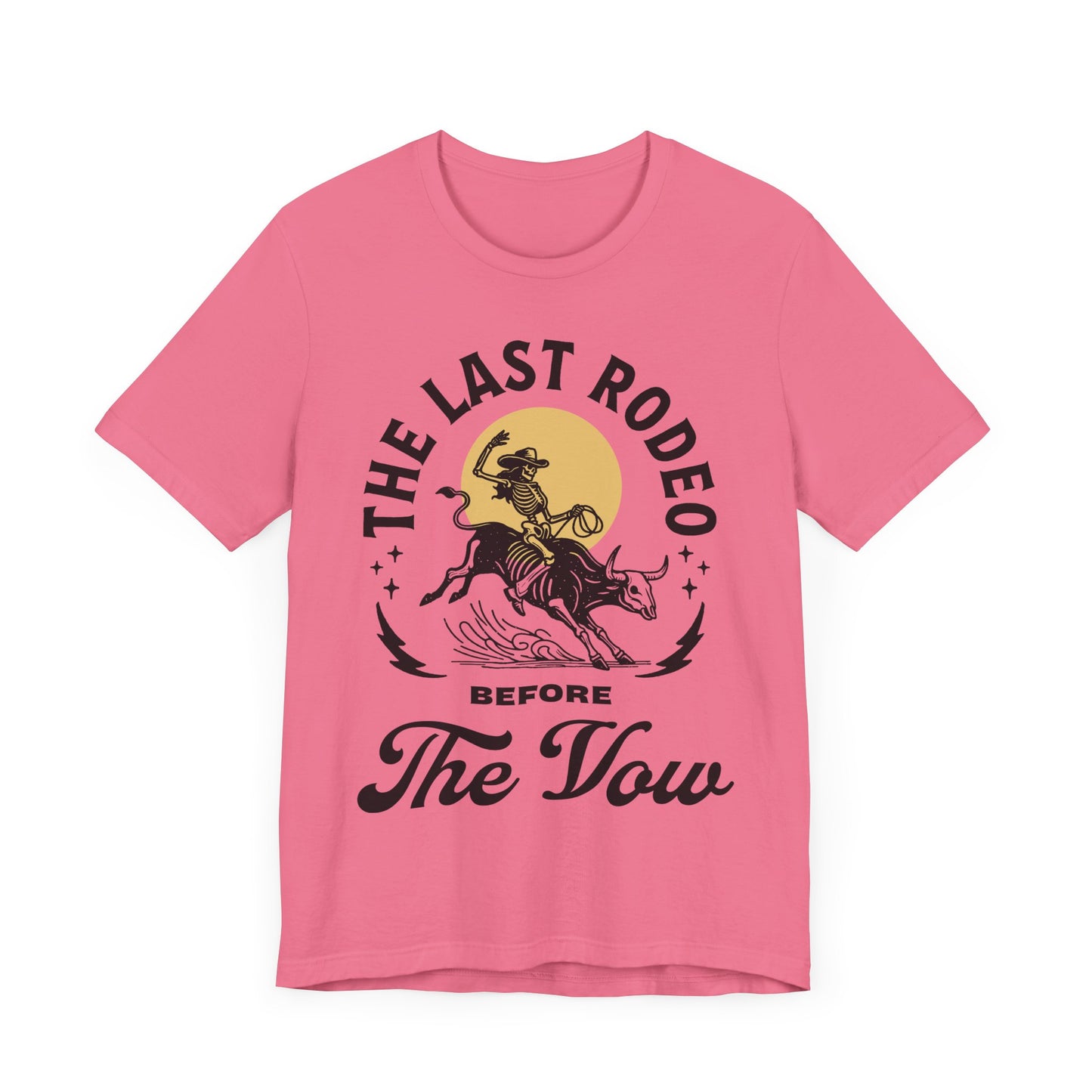 Vintage Western Last Rodeo Country Bachelorette Party T-Shirt