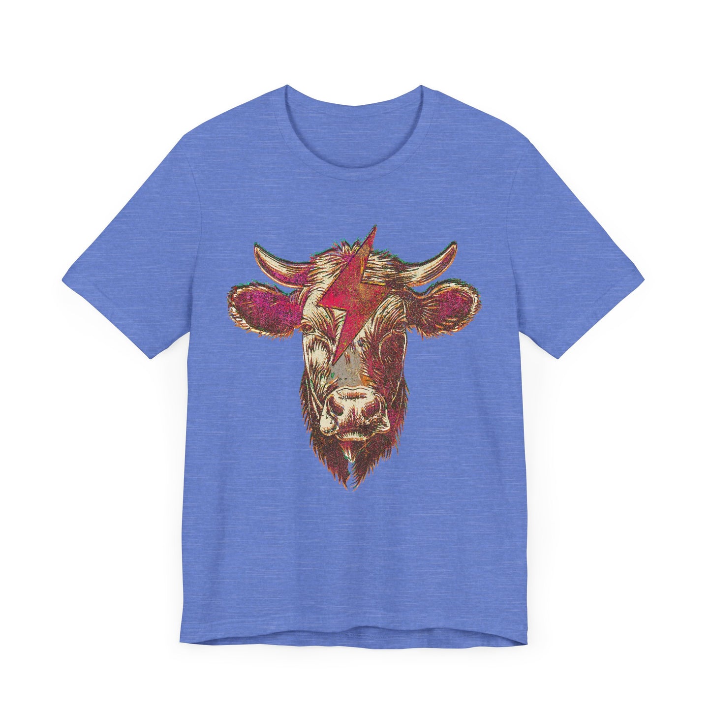 Cow Head Thunder & Lightning T-Shirt