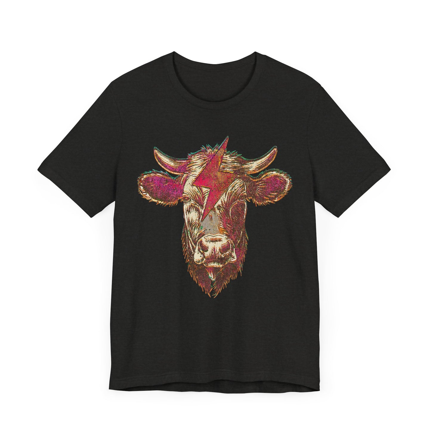 Cow Head Thunder & Lightning T-Shirt